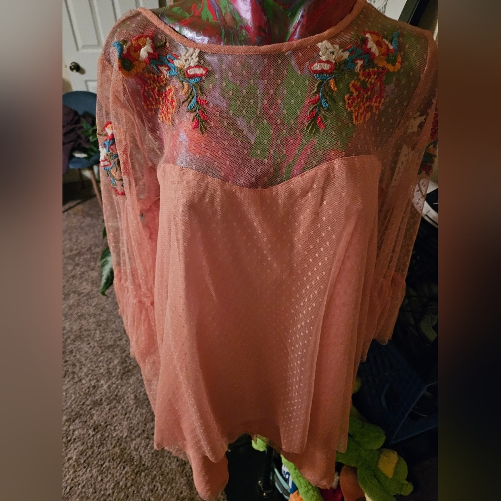 True Destiny Pink Floral Mini Dress